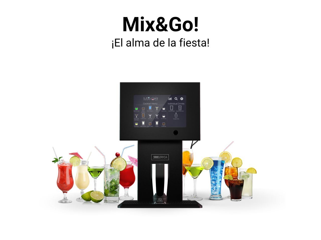 Mix&Go!
El innovador dispensador de cócteles que permite mezclar la bebida perfecto en pocos segundos.